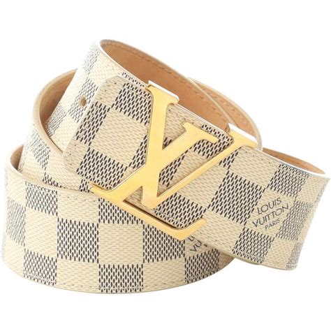 louis vuitton belt womens white